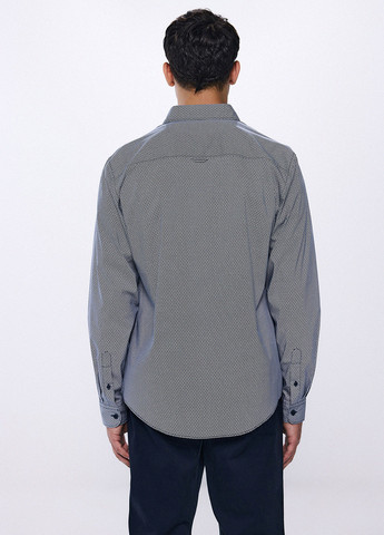 Цветная классическая, кэжуал рубашка с геометрическим узором Springfield