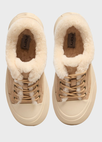 Бежевые кеды PRPY