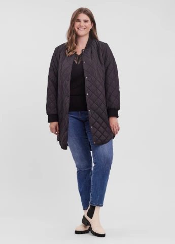 Чорне демісезонне Пальто Vero Moda