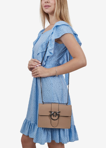 Сумка женская кожаная на плечо кросс-боди маленькая на цепочках Сrossbody Regina Notte (253672511)