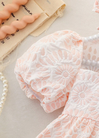 Рожева комплект (плаття, пов'язка) SHEIN (366512560)