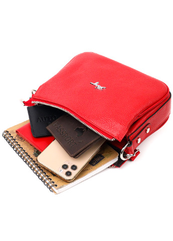 Сучасна жіноча сумка на плече 23х14х6 см Karya (254595044)