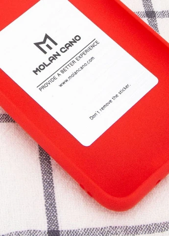 TPU чехол Smooth для Xiaomi Redmi K40 / K40 Pro / K40 Pro+ / Poco F3 / Mi 11i Красный (is_00000042941_3) Molan Cano (237824347)