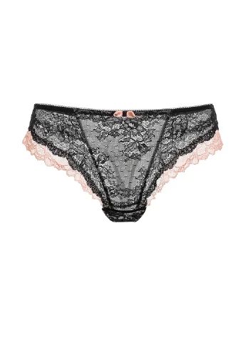 Труси жіночі Gracija-Rim Claire 40/M чорний/квітуча троянда 36820 Gracija Rim (256111107)