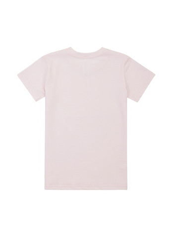 Розовая летняя футболка Garnamama