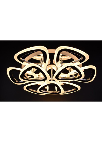 Люстра стельова LED з пультом A2502/6+3S-RGB-ch Хром 11х57х57 см. Sunnysky (253122189)