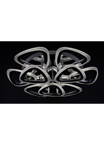 Люстра стельова LED з пультом A2502/6+3S-RGB-ch Хром 11х57х57 см. Sunnysky (253122189)