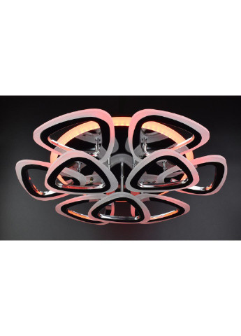 Люстра стельова LED з пультом A2502/6+3S-RGB-ch Хром 11х57х57 см. Sunnysky (253122189)