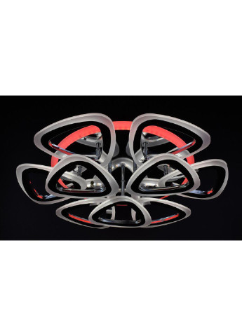 Люстра стельова LED з пультом A2502/6+3S-RGB-ch Хром 11х57х57 см. Sunnysky (253122189)
