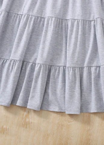 Світло-сіра сукня SHEIN (361019881)