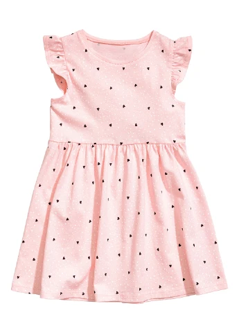Светло-розовое платье H&M (59511189)