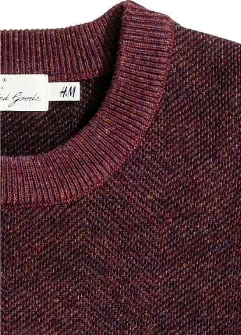 Темно-бордовий демісезонний джемпер джемпер H&M
