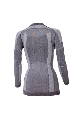 Комплект термобілизни Hanna Style светр + штани геометричний темно-сірий спортивний вовна, віскоза, поліамід