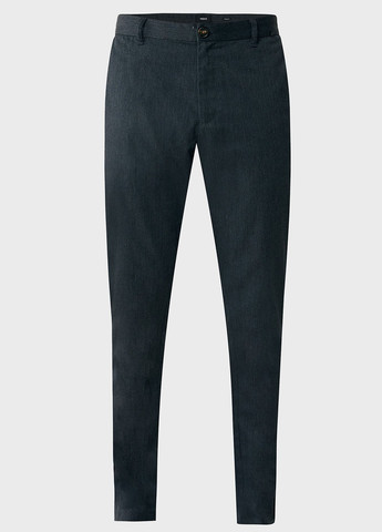 Серо-синие кэжуал, классические демисезонные зауженные брюки Mexx