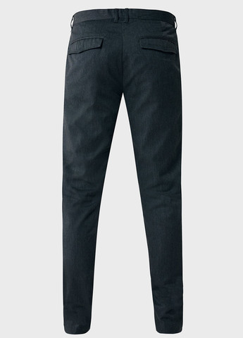 Серо-синие кэжуал, классические демисезонные зауженные брюки Mexx