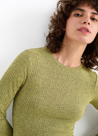 Оливкова кежуал сукня C&A меланжева