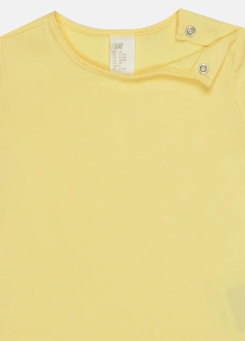 Жовта літня футболка H&M