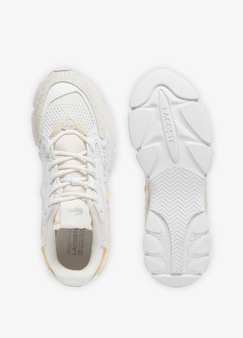 Белые демисезонные кроссовки Lacoste L003 NEO