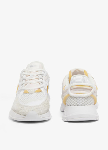 Белые демисезонные кроссовки Lacoste L003 NEO