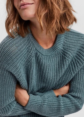 Зелений демісезонний светр Vero Moda