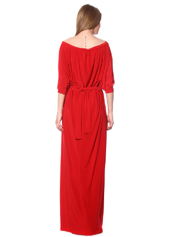 Красное кэжуал платье Majaly