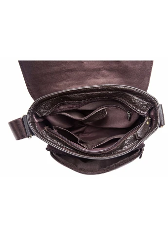 Чоловіча шкіряна сумка 25,5х24х6 см Vintage (252130458)