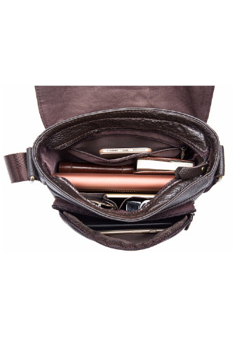 Чоловіча шкіряна сумка 25,5х24х6 см Vintage (252130458)