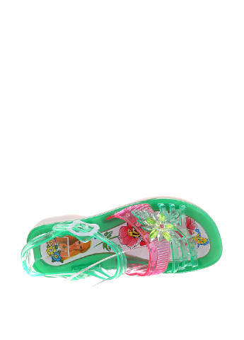 Зеленые кэжуал сандалии No Brand с ремешком