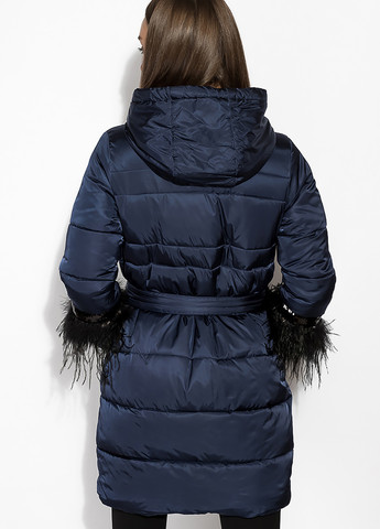 Темно-синяя зимняя куртка Time of Style