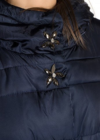 Темно-синяя зимняя куртка Time of Style