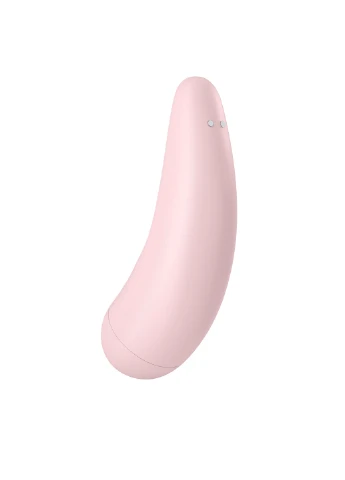 Вакуумний кліторальний стимулятор Curvy 2+ Pink Satisfyer (252297527)