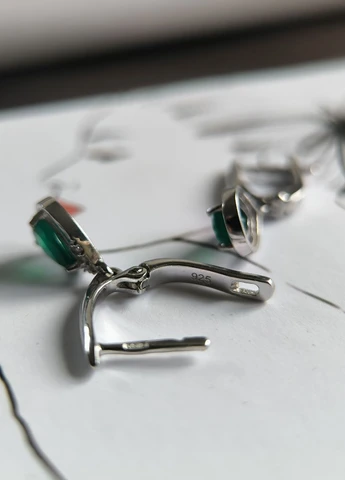 Сережки Silver Flame (353782462)