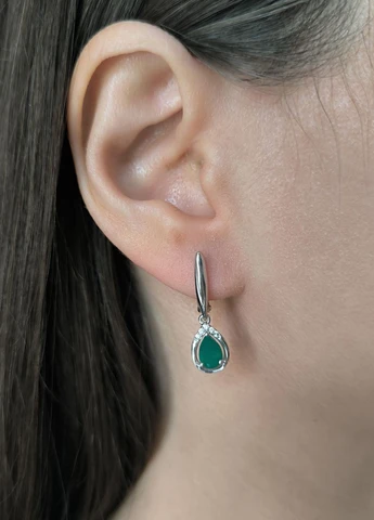 Сережки Silver Flame (353782462)