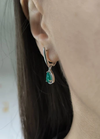 Сережки Silver Flame (353782462)