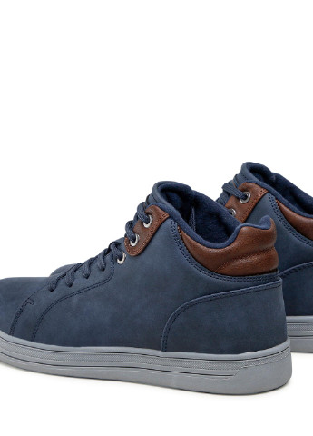 Синие осенние черевики mp07-01541-01 Lanetti