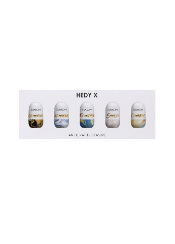 Набір яєць мастурбаторів Hedy X-Mixed Textures Svakom (252229092)