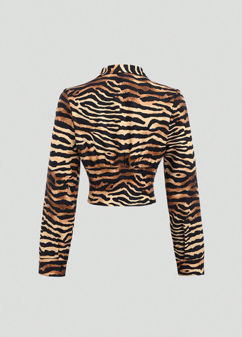 Светло-бежевая блуза SHEIN