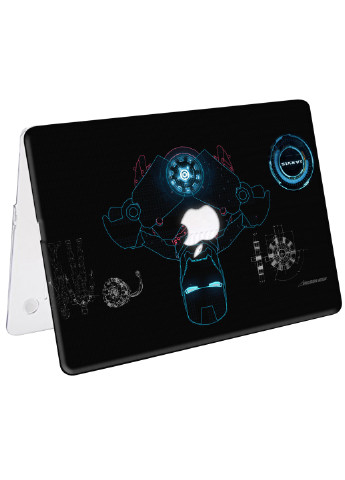 Чохол пластиковий для Apple MacBook Pro Retina 15 A1398 Залізна людина (Iron Man) (6353-2106) MobiPrint (218539298)