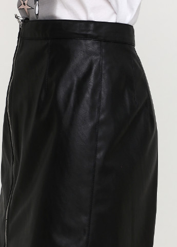 Черная кэжуал однотонная юбка Pinko