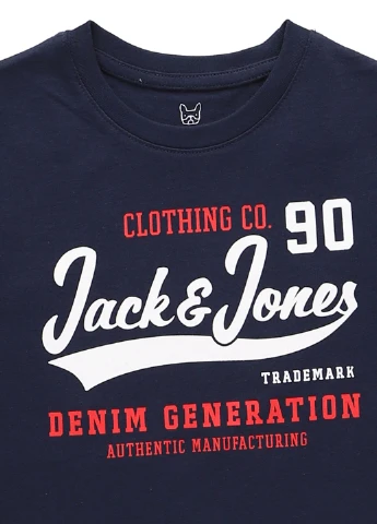 Індиго літня футболка Jack & Jones