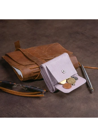 Женский кожаный кошелек 9,5х7,5х2 см st leather (229460729)