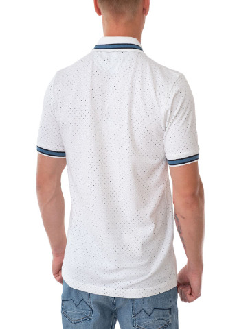 Белая футболка-поло для мужчин 2BLIND2C меланжевая