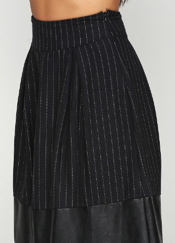 Черная кэжуал в полоску юбка Altamira миди