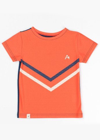 Оранжевая летняя футболка Alba