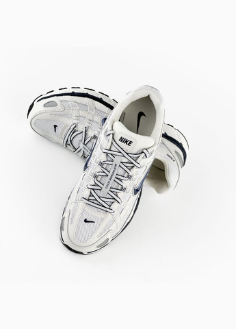 Белые демисезонные кроссовки cd6404-018 Nike P-6000