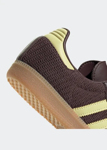 Кроссовки JR8167 adidas Samba OG коричневые всесезоны (341083568)