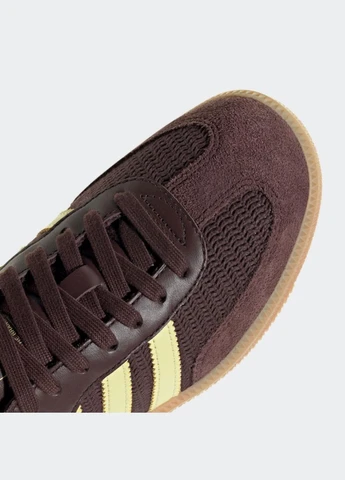 Кроссовки JR8167 adidas Samba OG коричневые всесезоны (341083568)