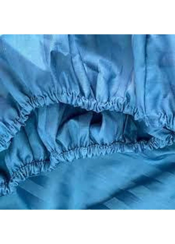 Простынь на резинке Elmira AR-A107074-Dark-Blue 180х200 см темно-синяя Arya (253661924)