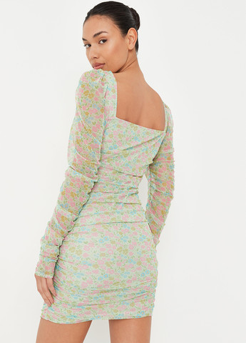 М'ятна кежуал сукня футляр Missguided з квітковим принтом