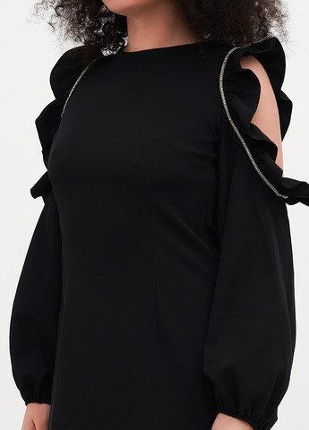 Чорна вечірня, святковий, кежуал сукня Babylon однотонна